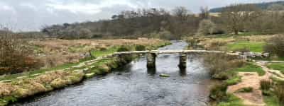 Clapper bridge near Chagford