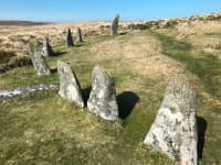 Scorhill stone circle near Chagford